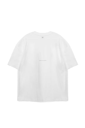 Tri-dots Liquid 冰膚液態棉三點短 Tee - 純淨白 White