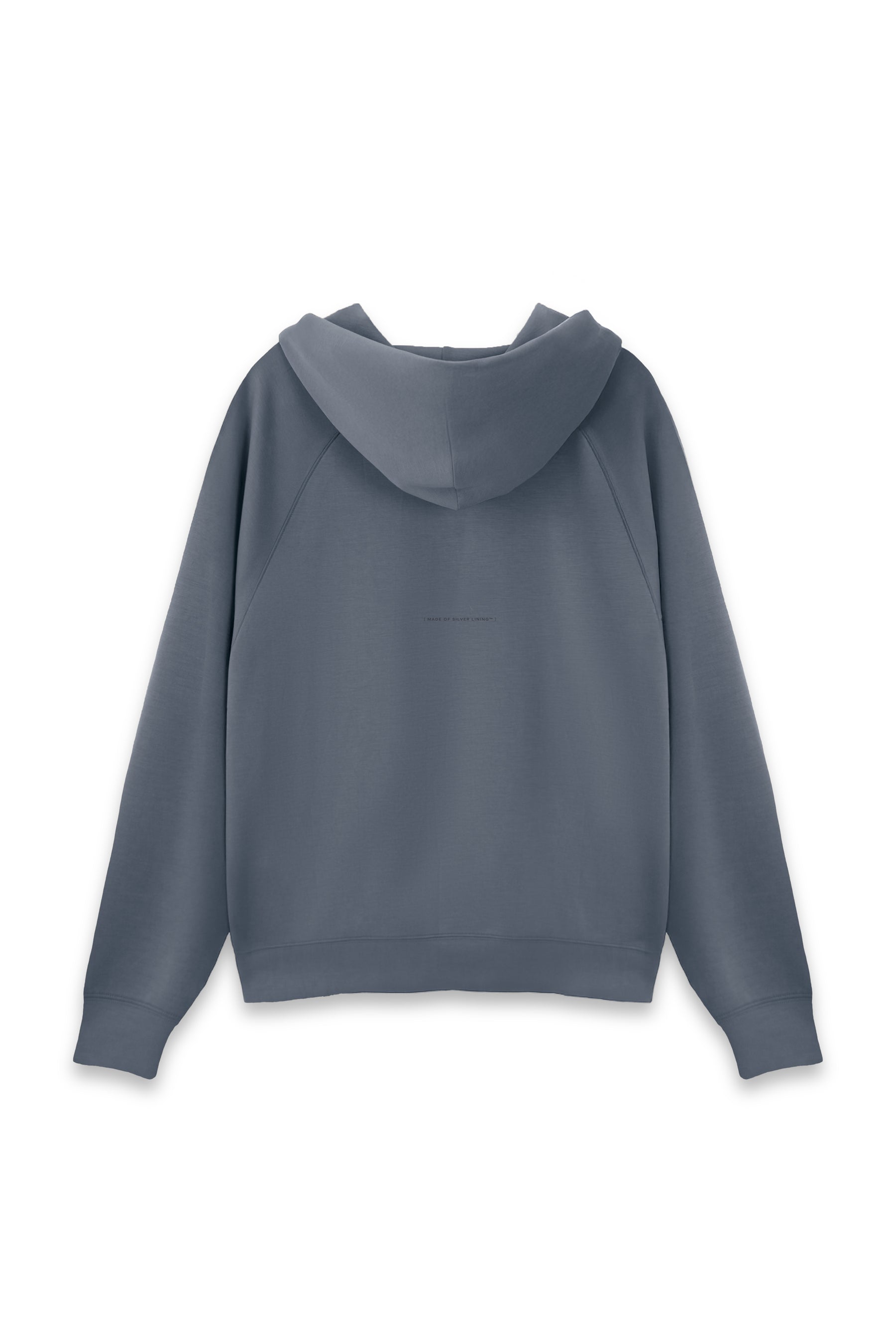 柔膚三點帽T Tenderism Tri-dots Hoodie - 藍霧灰 Dove Gray